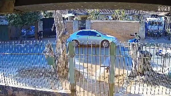 Nuevo video del tiroteo entre policías y delincuentes en Fernando de la Mora