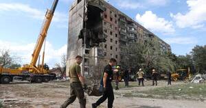 La Nación / Seis muertos en el centro de Ucrania por un ataque
