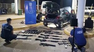 Argentino intentó cruzar el puente Encarnación-Posadas con 12 armas de guerra