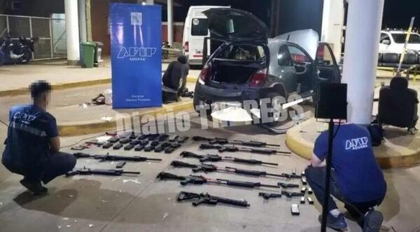 Intentó cruzar puente Encarnación-Posadas con 12 armas de guerra – Diario TNPRESS