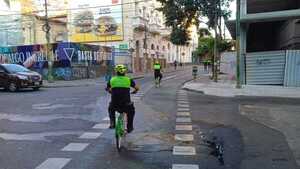 Catorce "zorros" empezaron a pedalear en Asunción
