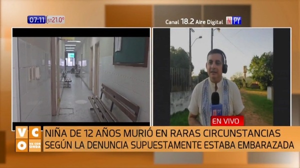 Extraña muerte de niña de 12 años en Cordillera - Noticias Paraguay