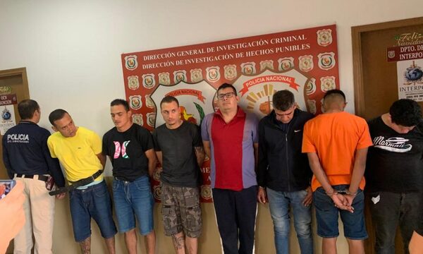 Caen 8 presuntos integrantes de la banda criminal PCC