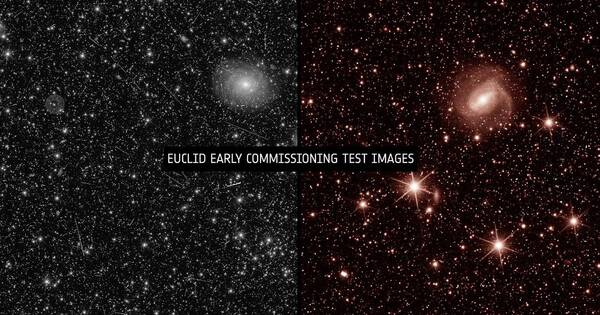 La Nación / Euclid prueba sus primeras imágenes del universo oscuro
