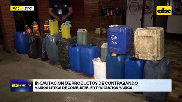 Video: Incautación de productos de contrabando - ABC Noticias - ABC Color