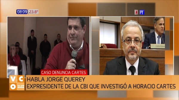 Querey señala que denuncias de Cartes son una "venganza" - Noticias Paraguay