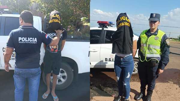 Diario HOY | Capturan a pareja e incautan varios objetos hurtados