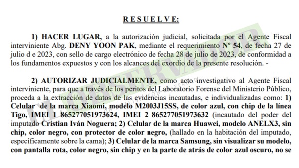 Indagarán comunicaciones sobre envío de cocaína a Hamburgo