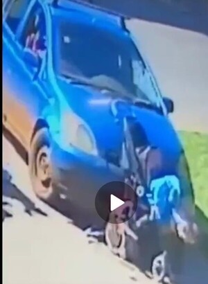 Conductor atropelló a una mujer y a sus hijos pequeños, se dio a la fuga - El Independiente