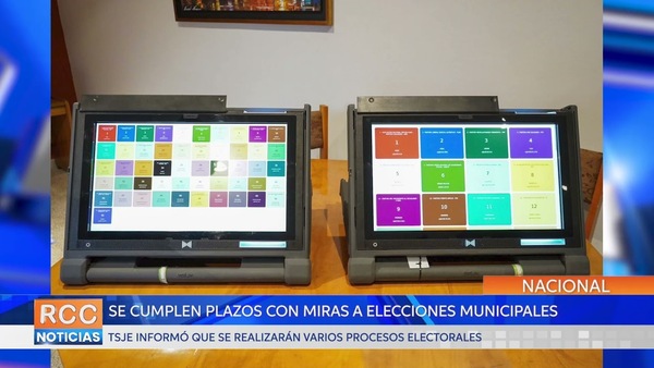 Se cumplen plazos con miras a elecciones municipales