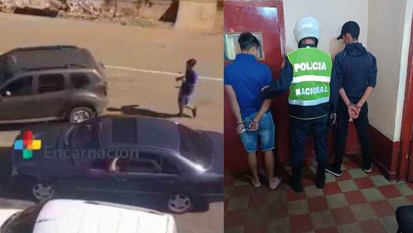 Dos detenidos por cobrar adelantamientos en fila del puente San Roque González