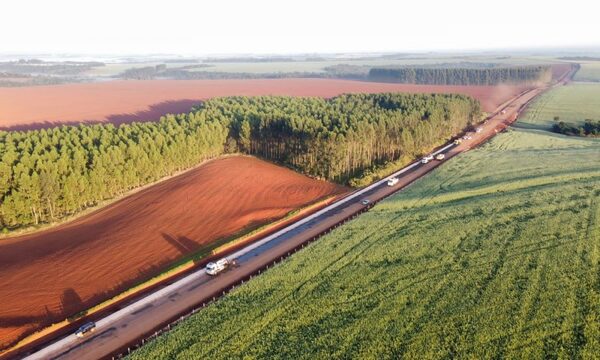 21% de avance de las obras del Lote 2 rural del Corredor Metropolitano del Este