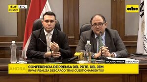 Video: conferencia de prensa del presidente del JEM - ABC Noticias - ABC Color