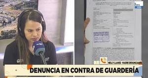 La Nación / Denuncian supuesto maltrato y negligencia en guardería de niños en Asunción