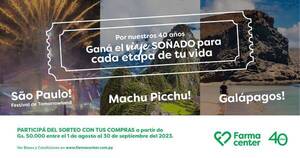 La Nación / Farmacenter celebra su 40º aniversario y premia a sus clientes con viajes a destinos soñados