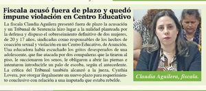 JEM analizará investigación sobre caso de acusación extemporánea que permitió impunidad de causa por violación en Centro Educativo