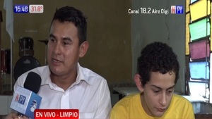 Padre ofrece su servicio de mozo para costear gastos de su hijo con cáncer - Noticias Paraguay
