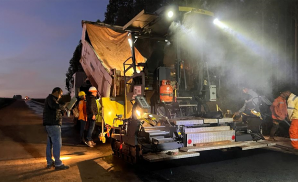 Inició el asfaltado del acceso al museo Moisés Bertoni