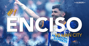 Versus / Julio Enciso hizo dos de los tres mejores goles del Brighton en la temporada pasada