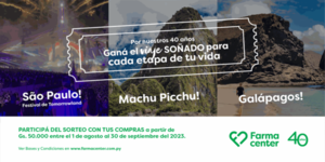Farmacenter premia a sus clientes con viajes soñados