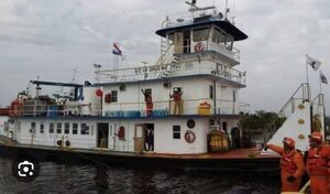 Autorizaron descarga de lo transportado por embarcación de bandera paraguaya retenida por no pagar peaje