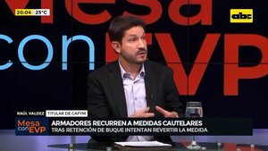 Armadores recurren a medidas cautelares: tras retención de buque intentan revertir la medida  - Mesa de Periodistas - ABC Color