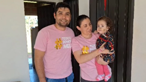 Padres de beba con AME claman a Salud la orden para compra de Zolgensma