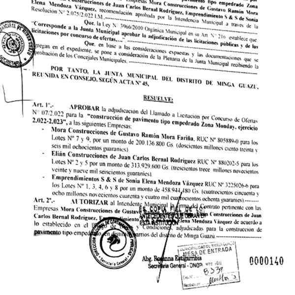 Constructora ganaba millonarias licitaciones con documentos falsos - La Clave
