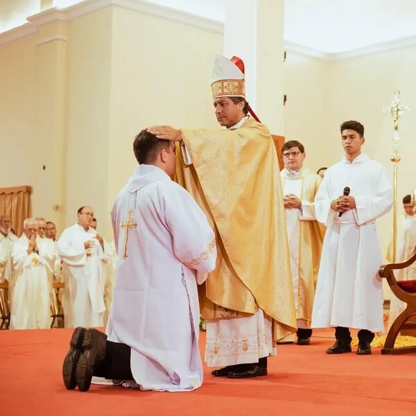 Concepción: ordenan sacerdote a joven salesiano - Nacionales - ABC Color