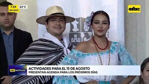Video: Actividades para el 15 de agosto - ABC Noticias - ABC Color