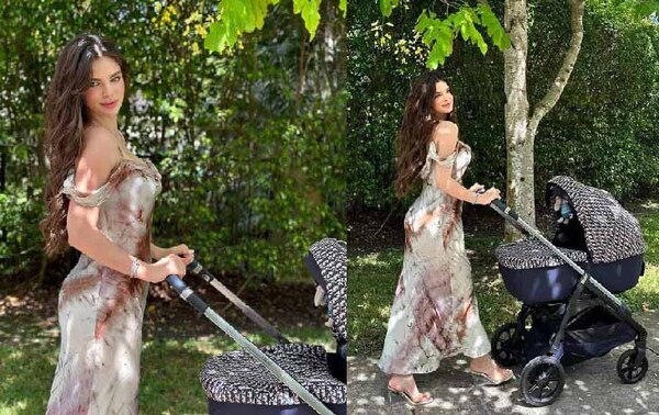 Nadia Ferreira pasea espléndida a su bebé por Miami – Prensa 5