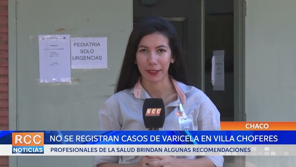 Ante brotes de varicela en otros puntos, no se registran en Villa Chóferes casos parecidos