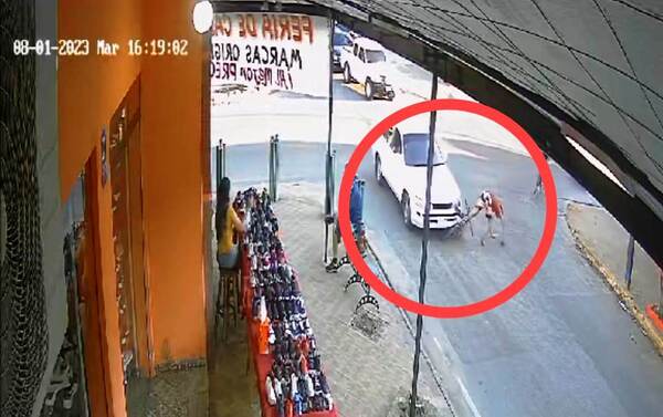 Atropellan a un ciclista en Luque •
