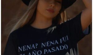 Marilina lanza remeras con sus frases épicas: “¿Nena?Nena fui el año pasado”