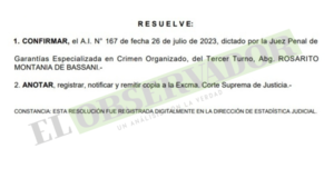 Tribunal destraba preliminar para Juan José Dubini y otros implicados en decomiso de cocaína
