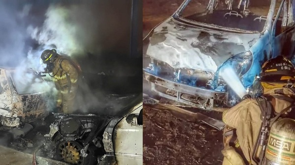 Diario HOY | ¿Mucha coincidencia?: tres vehículos se incendiaron con pocas horas de diferencia