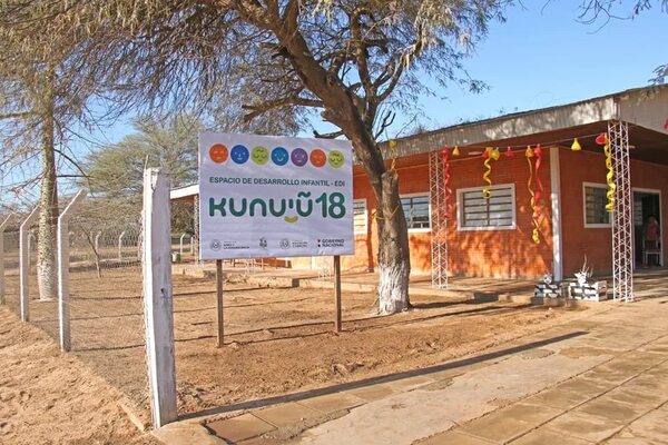 Inauguran espacio de desarrollo infantil en Mariscal Estigarribia - Noticias del Chaco - ABC Color