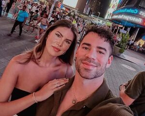 Alba Riquelme y Renato Prono, enamorados en Nueva York - Gente - ABC Color