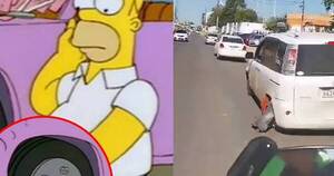 La Nación / Predicción: Homero Simpson paraguayo huyó con cepo puesto