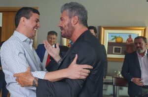 Santi Peña se reunió con Marcelo Tinelli - Te Cuento Paraguay