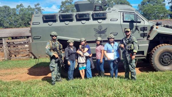 Rescatan a niña indígena víctima de abuso sexual y tortura en Amambay - Noticiero Paraguay