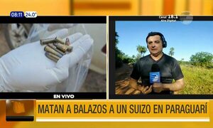 Matan a balazos a un suizo en Paraguarí | Telefuturo