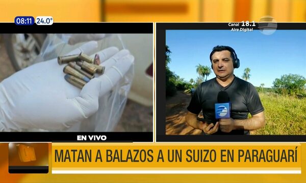 Matan a balazos a un suizo en Paraguarí | Telefuturo