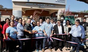 Inauguran dos modernas USF en Presidente Hayes