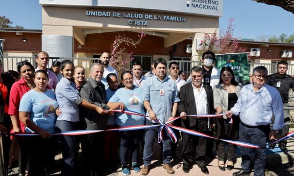 Inauguran dos modernas USF en Presidente Hayes