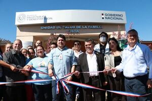 Gobierno inaugura dos nuevas USF en Benjamín Aceval - .::Agencia IP::.