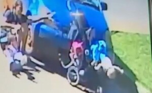 Ordenan detención de chofer que atropelló a madre y a sus 2 bebas