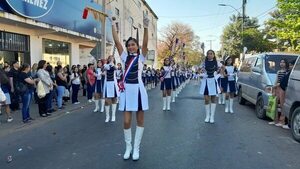 Con desfile estudiantil, la ciudad de Ñemby festeja 124 aniversario de distritación - Nacionales - ABC Color