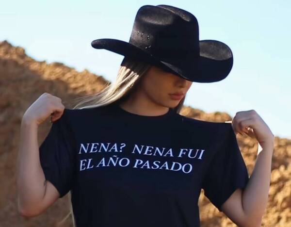 Marilina lanza remeras con su "épica frase"