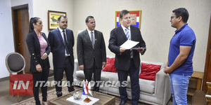 LA CONARE BRINDÓ UN GRAN RECONOCIMIENTO A LA GOBERNACIÓN DE ITAPÚA - Itapúa Noticias